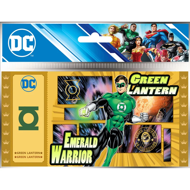 DC Comics Justice League Set of 10 Golden Tickets