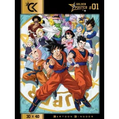 Dragon Ball Super Golden Poster Characters
