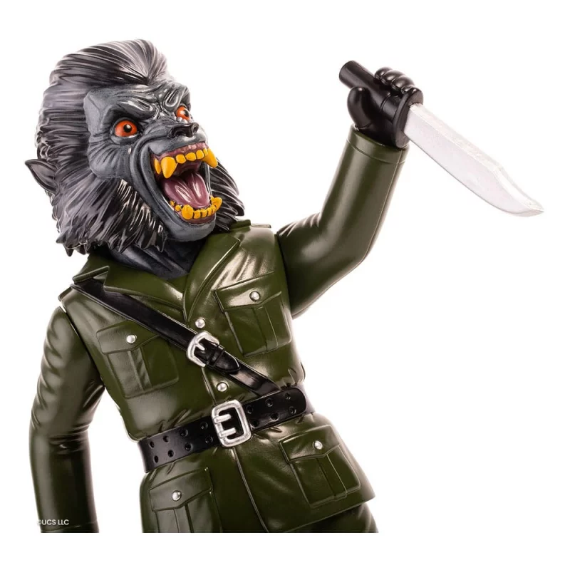 American Werewolf in London Soft Vinyl Figure Nightmare Demon Werewolf 25cm