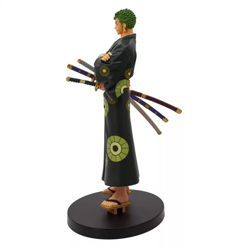 One Piece Figure DXF Grandline Series Wanokuni Roronoa Zoro Yukata 17cm