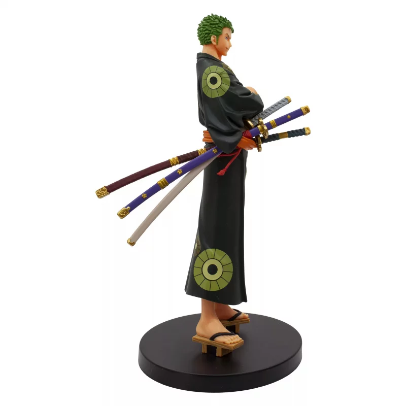 One Piece Figure DXF Grandline Series Wanokuni Roronoa Zoro Yukata 17cm