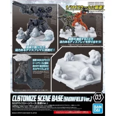 Gundam Customize Scene Base 03 Snowfield Version