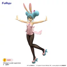 Hatsune Miku Figurine BiCute Bunnies Wink Pearl Pink Color Ver. 30cm