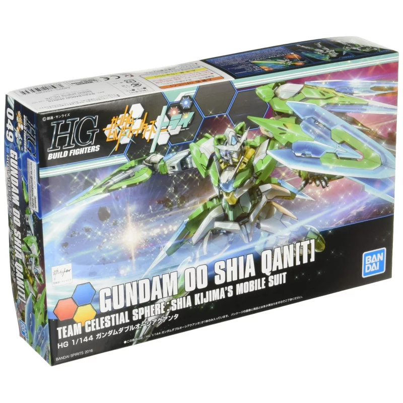 HG Gundam 00 Build Fighter Gundam Sia Qanta 1/144 Maquette 12cm
