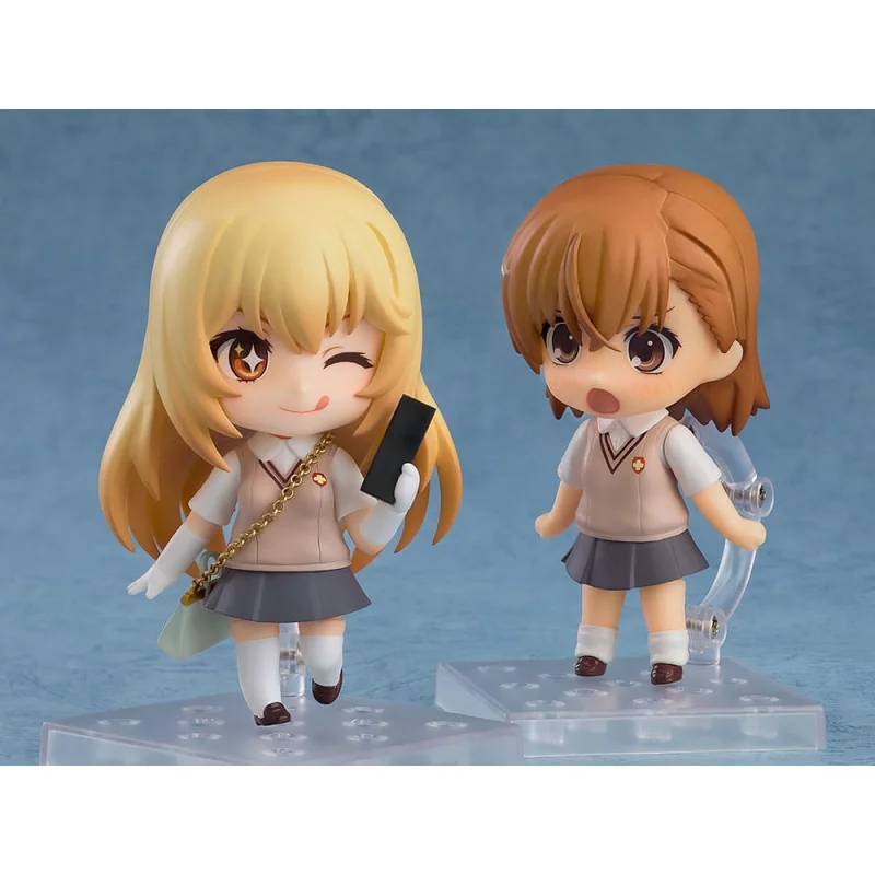 A Certain Scientific Railgun T Action Figurine Nendoroid Misaki Shokuhou 10cm