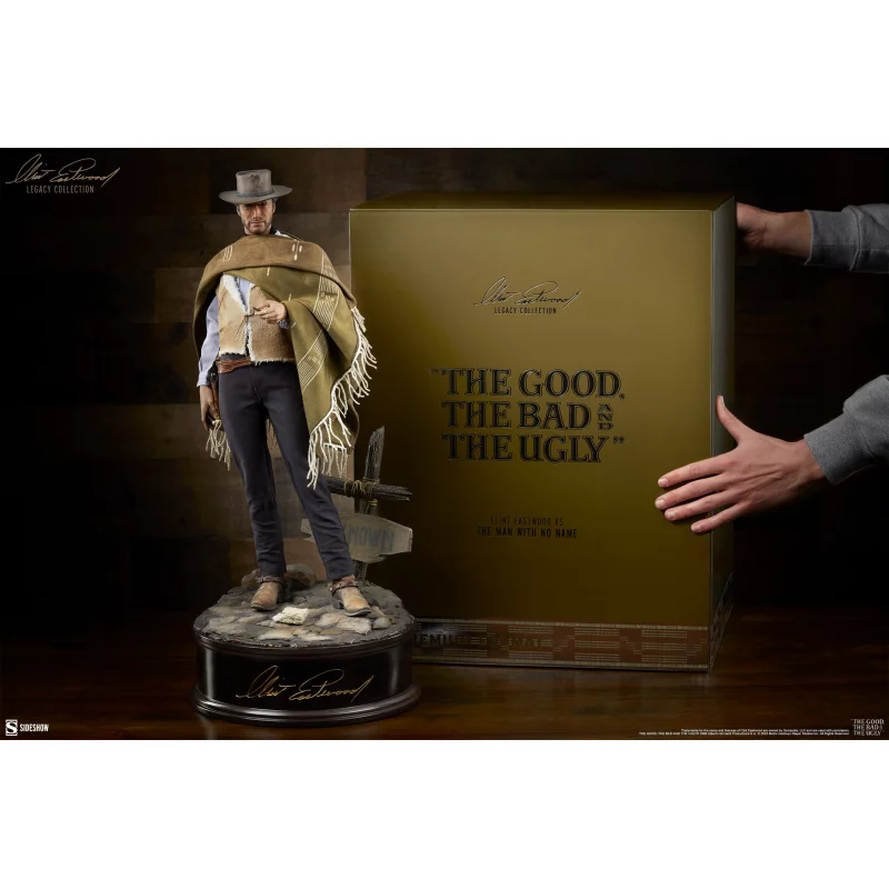 The Good, the Bad and the Ugly Statue Premium Format Clint Eastwood Legacy Collection The Good 61cm (new)