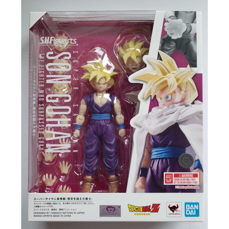 Dragon Ball Z Action Figurine S.H. Figuarts Super Saiyan Son Gohan - The Warrior Who Surpassed Goku 11cm