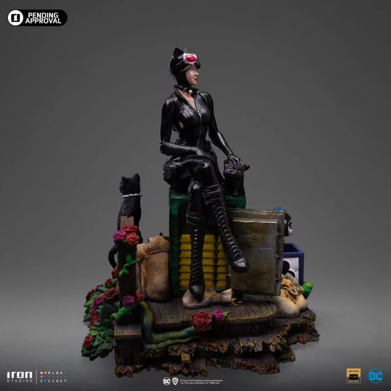 DC Comics Statue 1/10 Deluxe Art Scale Catwoman (Gotham City Sirens) 21cm