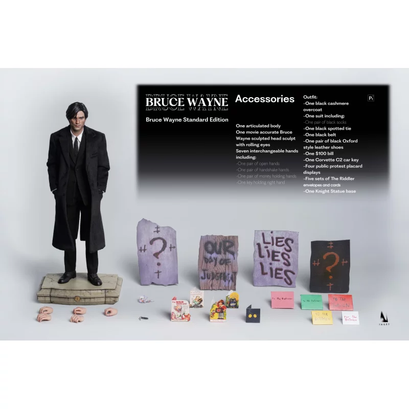 The Batman Bruce Wayne Figure (Standard Edition) Queen Studios The Batman Bruce Wayne Figure (Standard Edition) Queen Studios