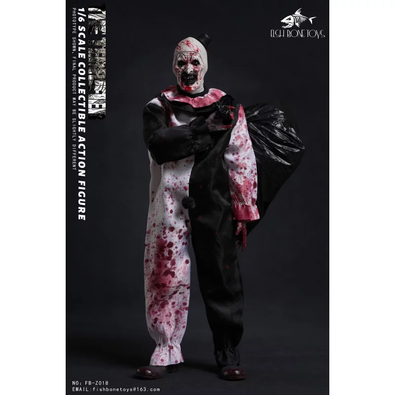 The Monster Clown Collectible Action Figurine 1/6 FISH BONETOYS FB