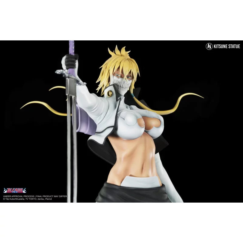 Bleach Statue 1/4 Hallibel 61cm &amp; Figurine 1/8 Ichigo 29cm By Kitsune