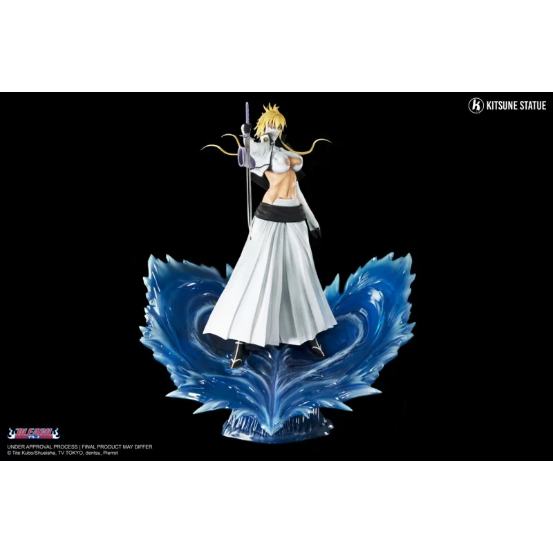 Bleach Statue 1/4 Hallibel 61cm &amp; Figurine 1/8 Ichigo 29cm By Kitsune