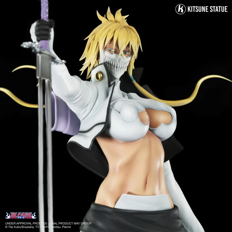 Bleach Statue 1/4 Hallibel 61cm &amp; Figurine 1/8 Ichigo 29cm By Kitsune