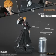 Bleach Statue 1/4 Hallibel 61cm & Figurine 1/8 Ichigo 29cm By Kitsune
