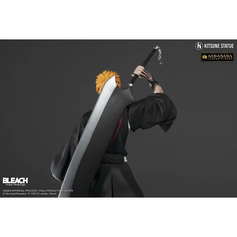 Bleach Statue 1/4 Hallibel 61cm &amp; Figurine 1/8 Ichigo 29cm By Kitsune