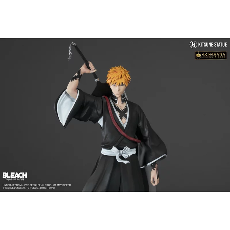 Bleach Statue 1/4 Hallibel 61cm &amp; Figurine 1/8 Ichigo 29cm By Kitsune