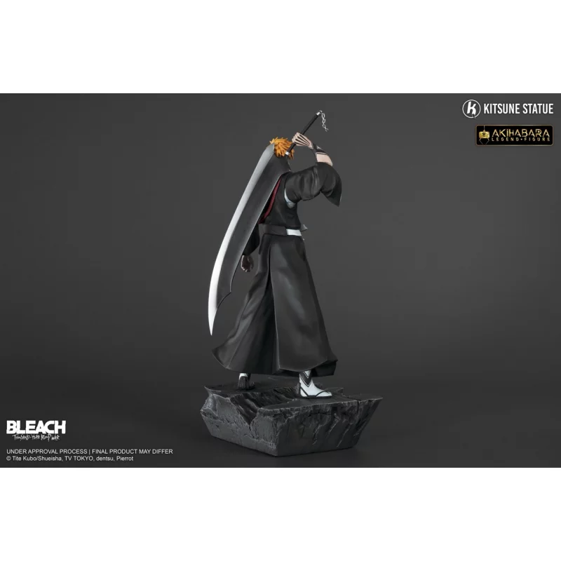 Bleach Statue 1/4 Hallibel 61cm &amp; Figurine 1/8 Ichigo 29cm By Kitsune