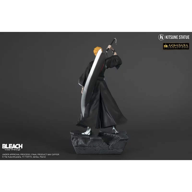 Bleach Statue 1/4 Hallibel 61cm &amp; Figurine 1/8 Ichigo 29cm By Kitsune