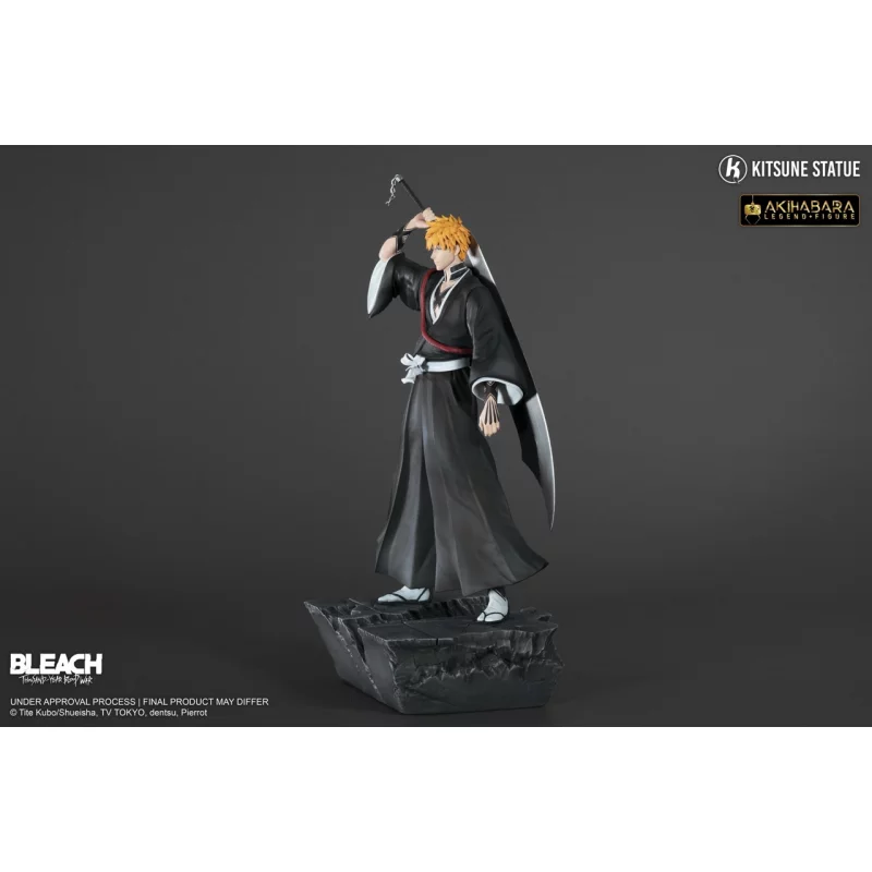 Bleach Statue 1/4 Hallibel 61cm &amp; Figurine 1/8 Ichigo 29cm By Kitsune