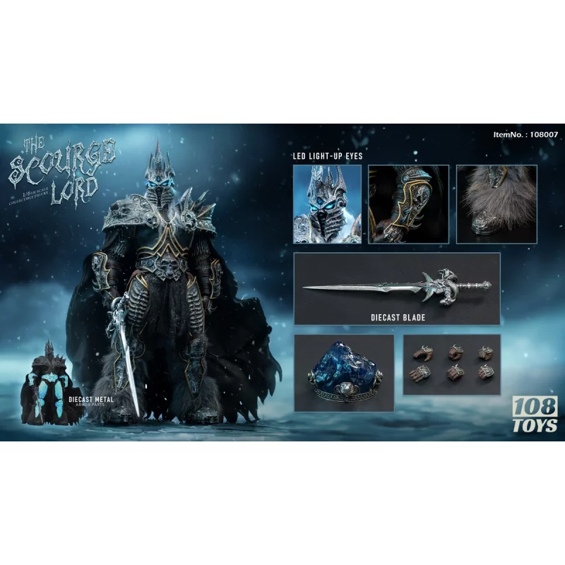 Frozen Demon King Collectible Action Figurine 1/6 108Toys 108007