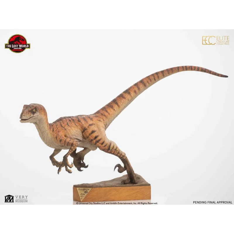 Jurassic Park: The Lost World Statue 1/4 Male Velociraptor 63cm
