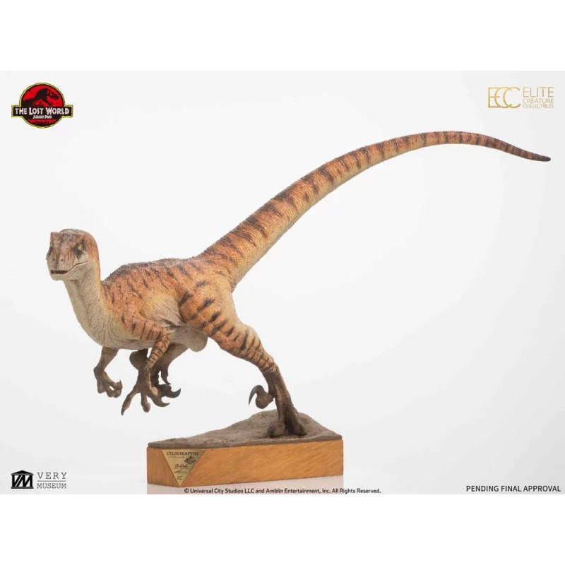 Jurassic Park: The Lost World Statue 1/4 Male Velociraptor 63cm