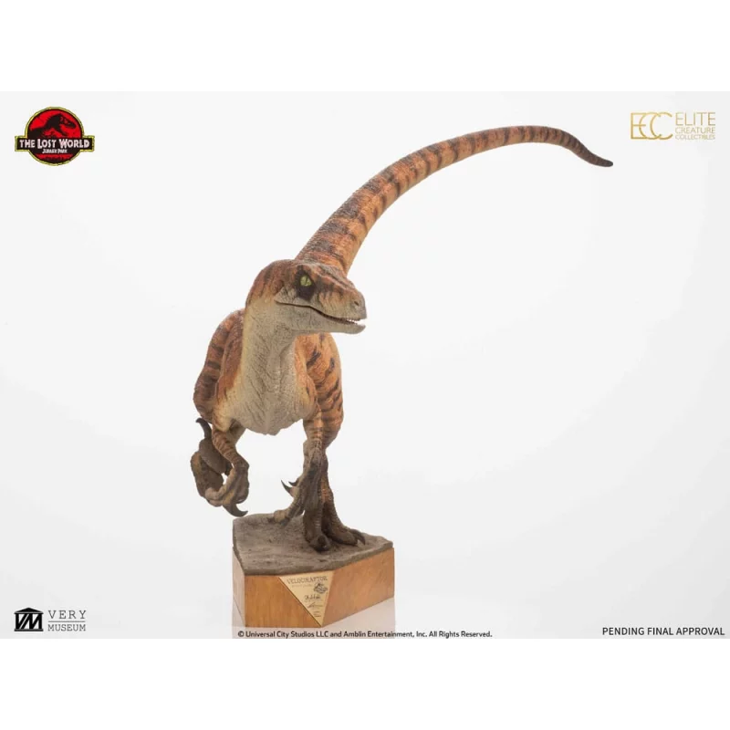 Jurassic Park: The Lost World Statue 1/4 Male Velociraptor 63cm