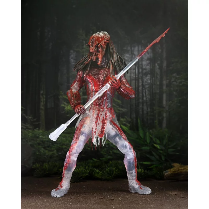 Figurine NECA Prey - Bear Blood Predator - 18 Cm - Collection Film - NEUF Sous Blister