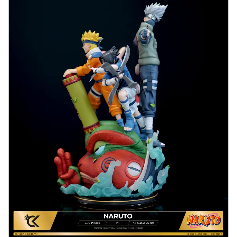 Naruto Statue 1/6 Team 7 Naruto, Kakashi, Sasuke, Sakura 45cm