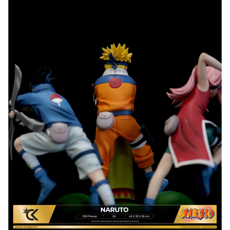 Naruto Statue 1/6 Team 7 Naruto, Kakashi, Sasuke, Sakura 45cm
