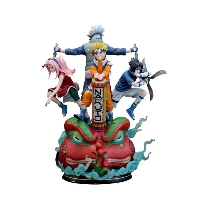 Naruto Statue 1/6 Team 7 Naruto, Kakashi, Sasuke, Sakura 45cm