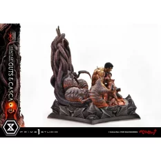 Berserk statue Legacy Art Kentaro Miura 1/4 Guts & Casca Bonus Version 72 cm