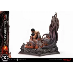 Berserk statue Legacy Art Kentaro Miura 1/4 Guts & Casca Bonus Version 72 cm