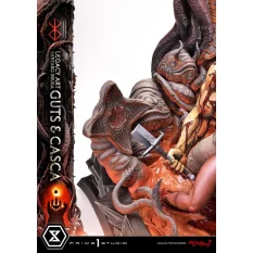 Berserk statue Legacy Art Kentaro Miura 1/4 Guts & Casca Bonus Version 72 cm
