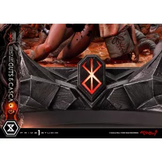 Berserk statue Legacy Art Kentaro Miura 1/4 Guts & Casca Bonus Version 72 cm
