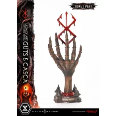 Berserk statue Legacy Art Kentaro Miura 1/4 Guts & Casca Bonus Version 72 cm