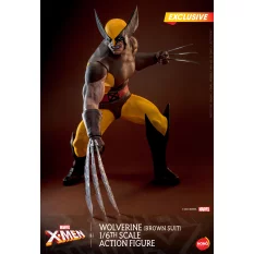 Hono Studio HS03 Marvel X-Men Wolverine Costume Marron (Brown Suit) 1/6 Collectible Action Figurine Exclusif 28cm (Neuf)