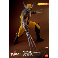 Hono Studio HS03 Marvel X-Men Wolverine Costume Marron (Brown Suit) 1/6 Collectible Action Figurine Exclusif 28cm (Neuf)