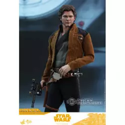 Hot Toys MMS491 Solo A Star Wars Story Han Solo Alden Ehrenreich 1/6th Collectible Figure 31cm (Sealed box)