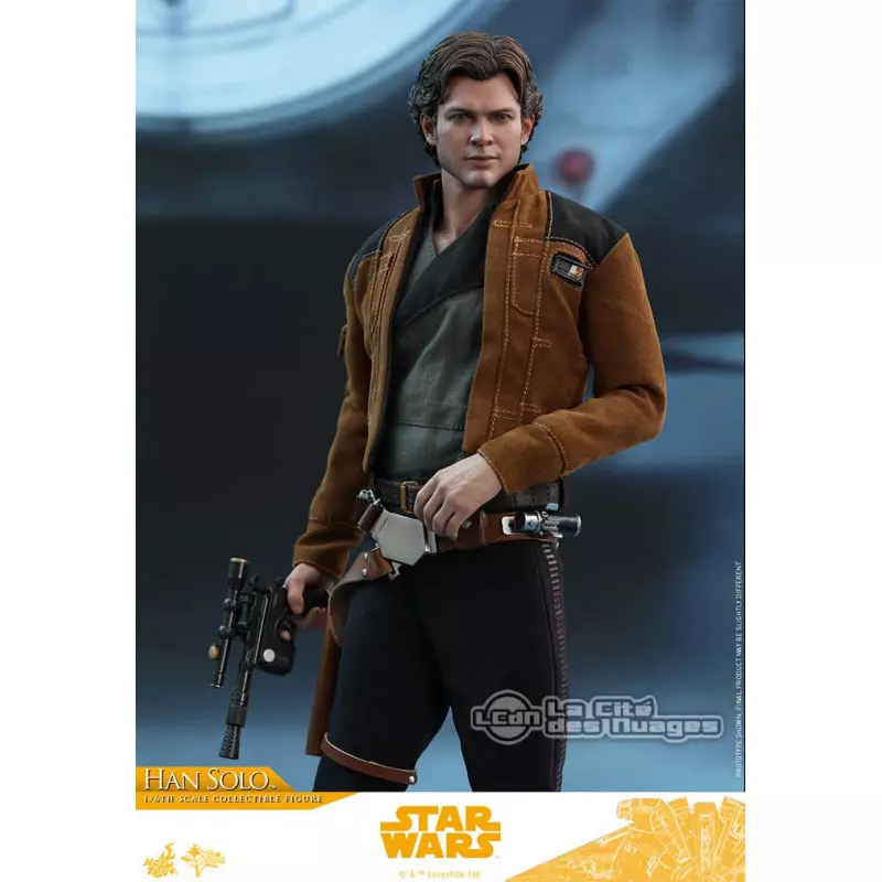 Hot Toys MMS491 Solo A Star Wars Story Han Solo Alden Ehrenreich 1/6th Collectible Figure 31cm (Sealed box)