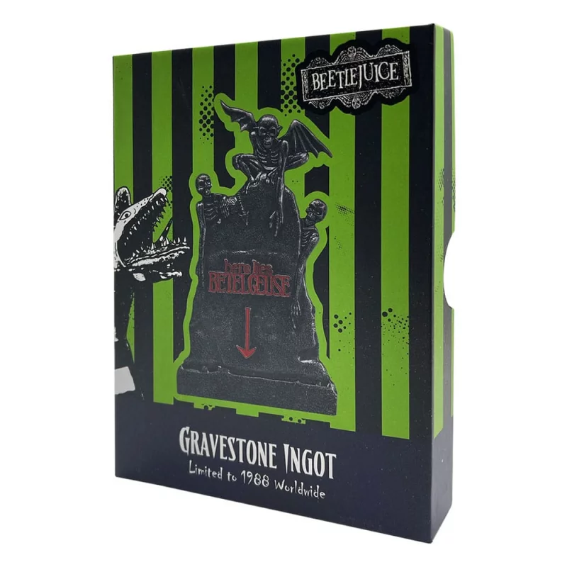 Beetlejuice Lingot Gravestone Limited Edition