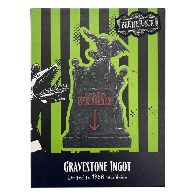 Beetlejuice Lingot Gravestone Limited Edition