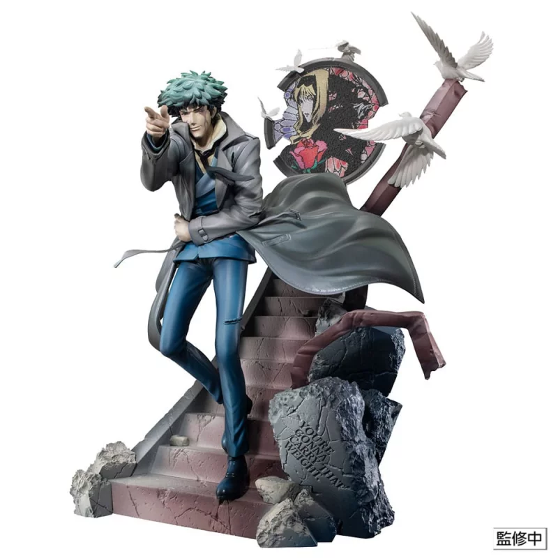 Cowboy Bebop Figurine 2nd GIG Spike Spiegel Daybreak 27cm
