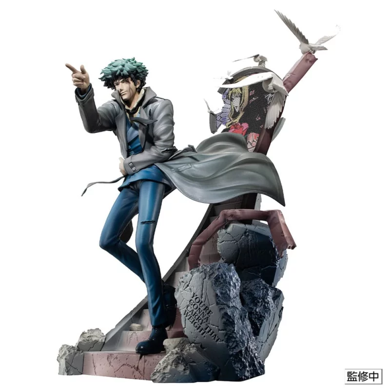 Cowboy Bebop Figurine 2nd GIG Spike Spiegel Daybreak 27cm