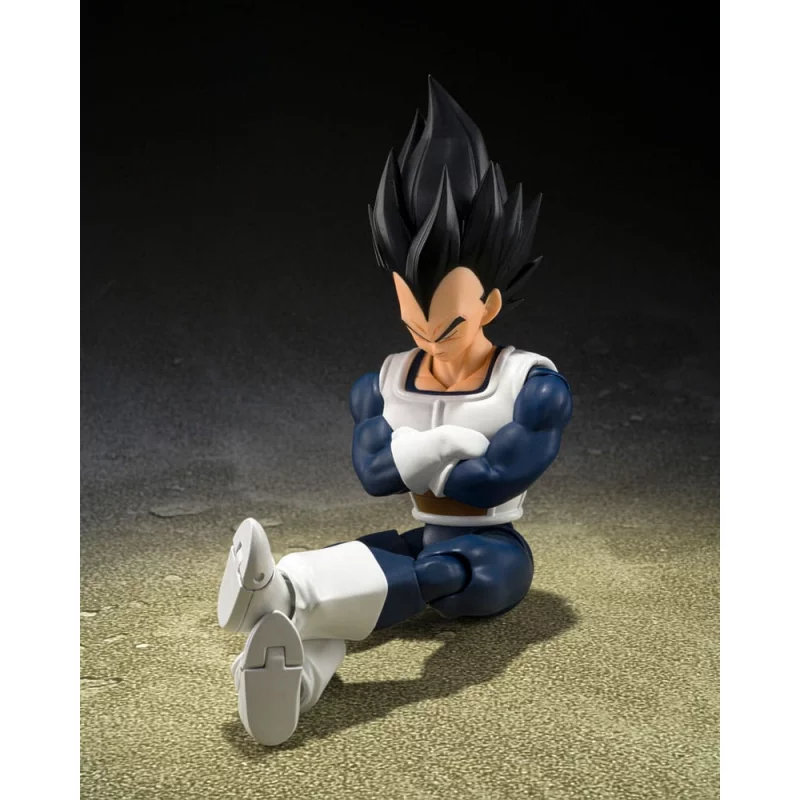 Dragon Ball Action Figure S.H. Figuarts Vegeta Old Battle Clothes 14cm