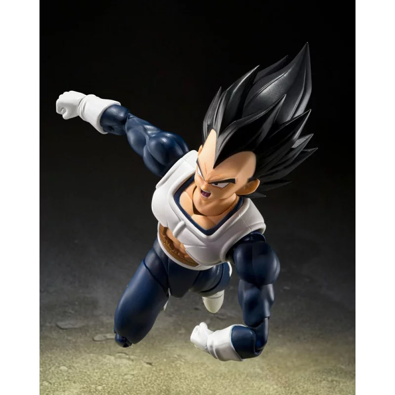 Dragon Ball Action Figure S.H. Figuarts Vegeta Old Battle Clothes 14cm