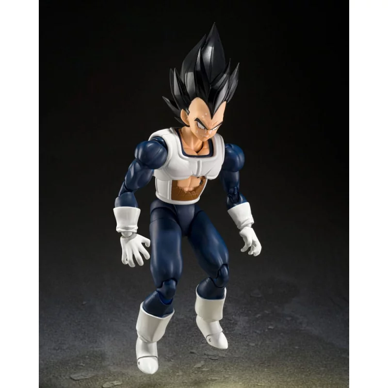 Dragon Ball Action Figure S.H. Figuarts Vegeta Old Battle Clothes 14cm