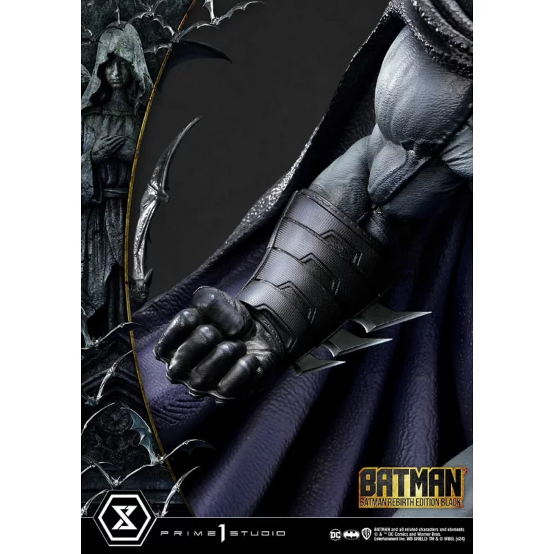 DC Comics Batman Statue 1/4 Batman Rebirth Edition Black Deluxe Bonus Version 71cm