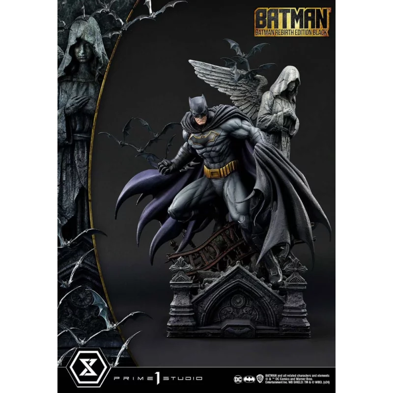 DC Comics Batman Statue 1/4 Batman Rebirth Edition Black 71cm