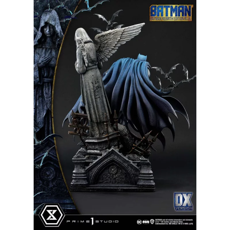 DC Comics Batman Statue 1/4 Batman Rebirth Edition Blue Deluxe Version 71cm